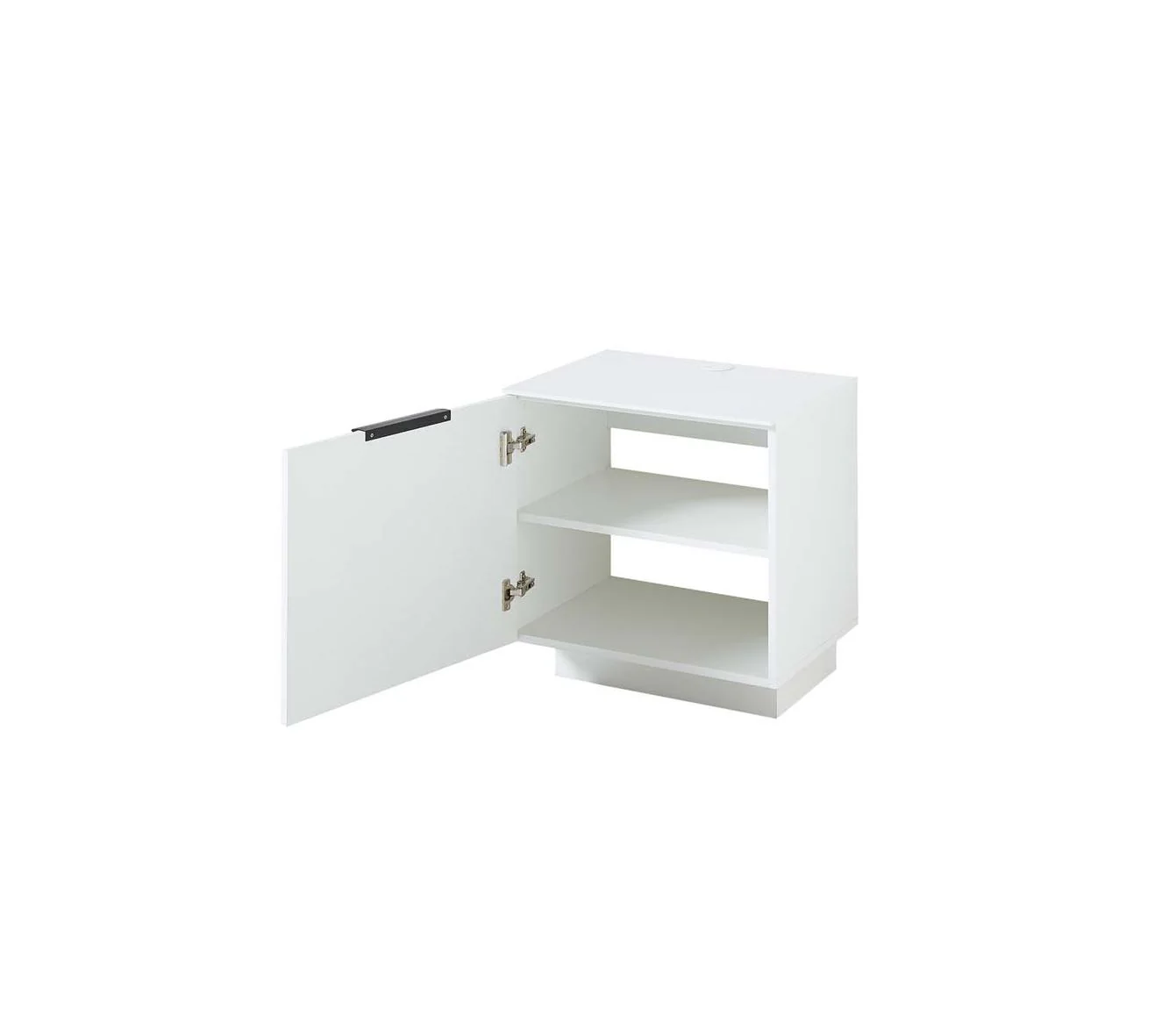 29722 Mediana Unterteil Weiß für TV Lowboard Schrank Fächer