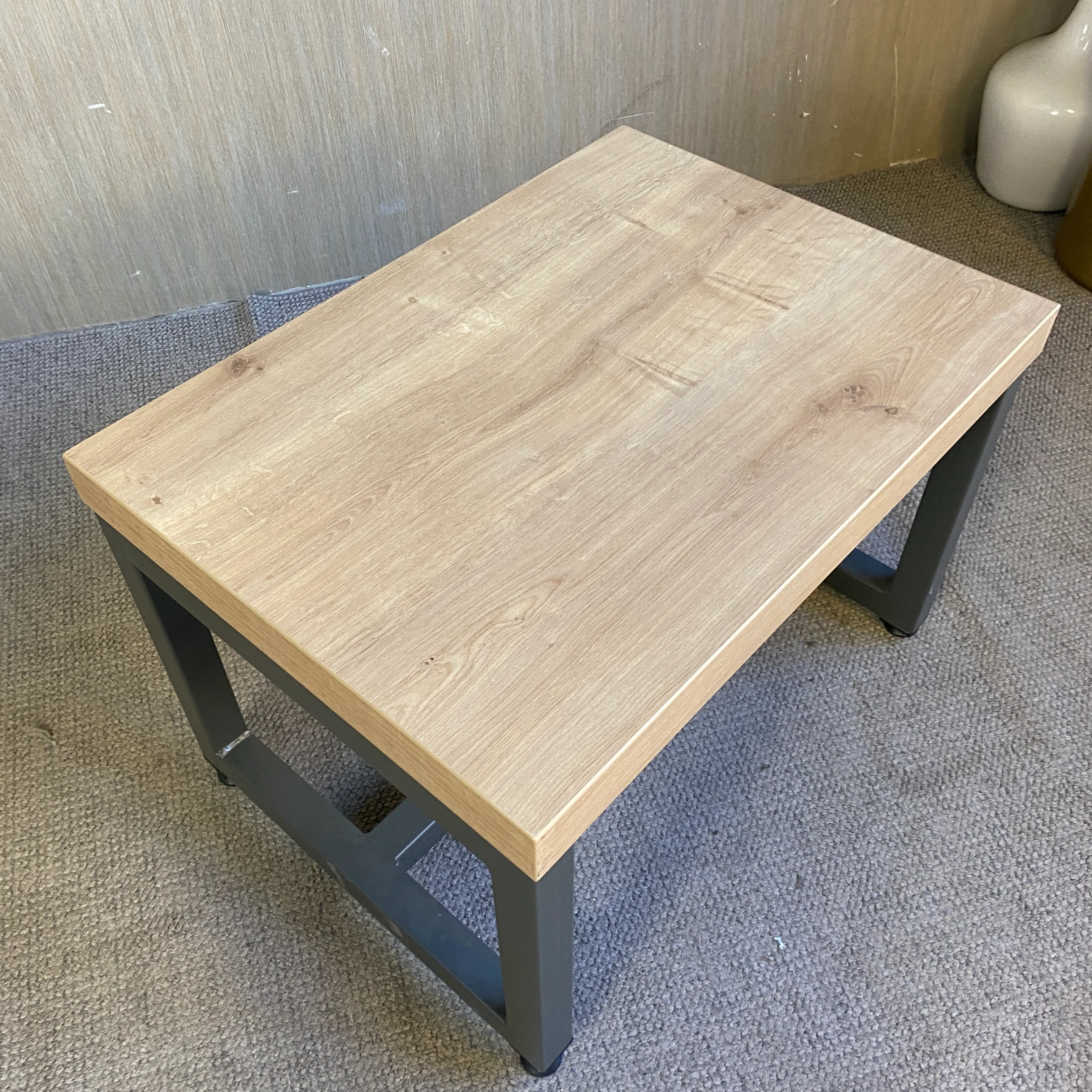 Couchtisch Holz Metall Sofatisch Tisch gebraucht - Image 3
