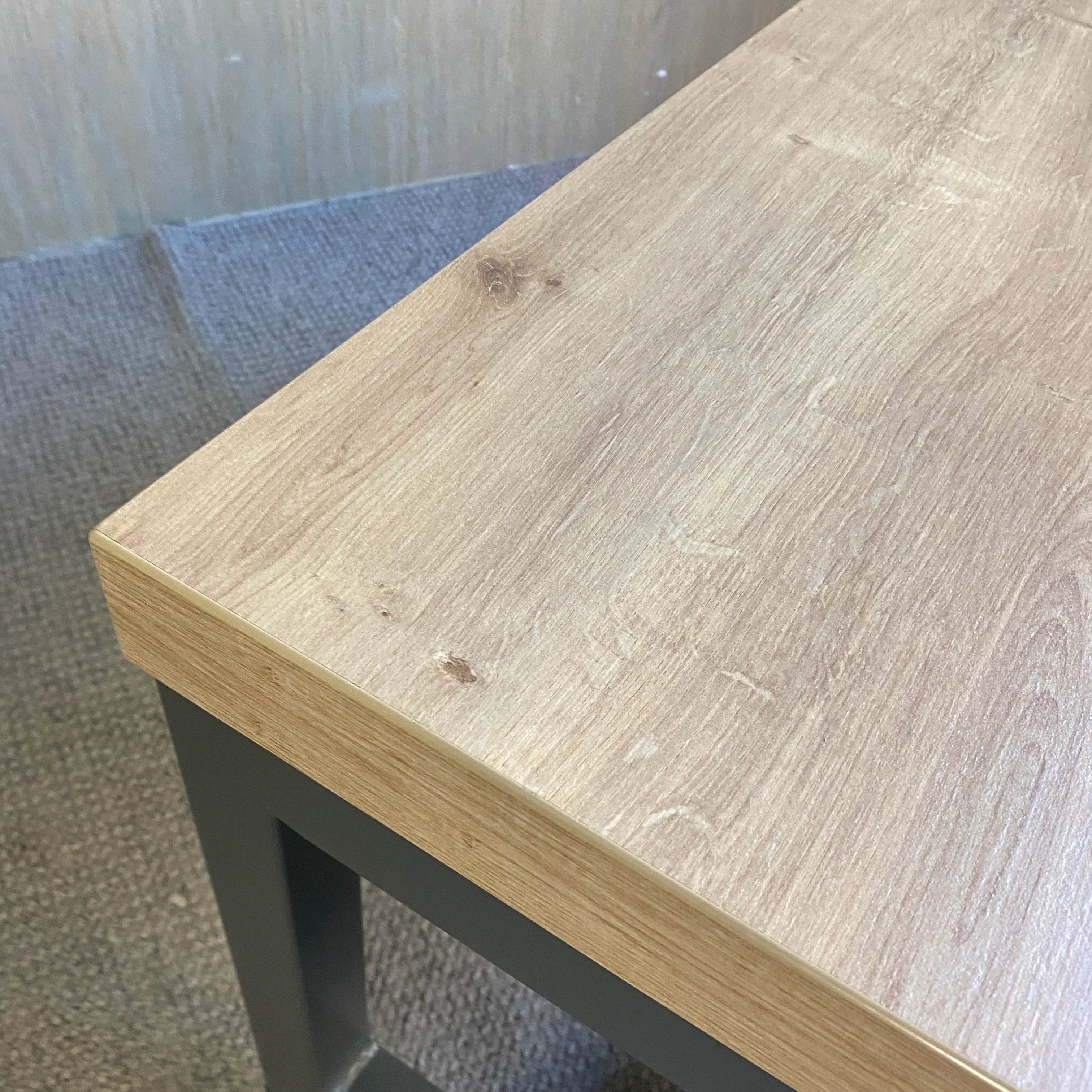 Couchtisch Holz Metall Sofatisch Tisch gebraucht - Image 4