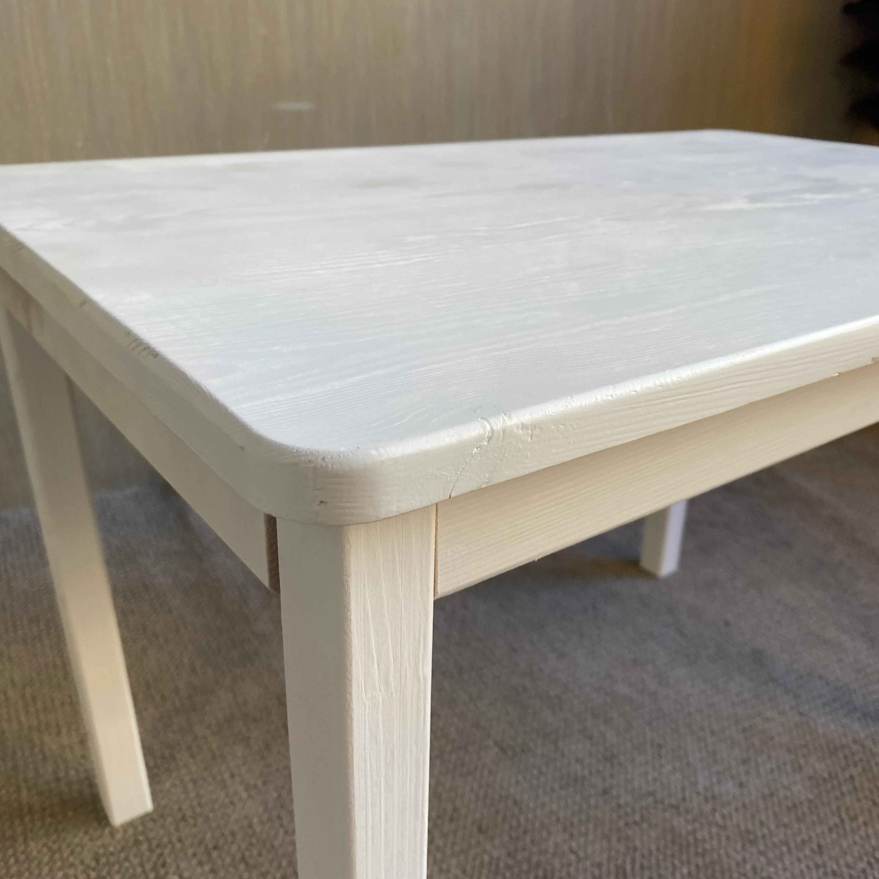 Beistelltisch Weiß Holztisch Tisch gebraucht - Image 2