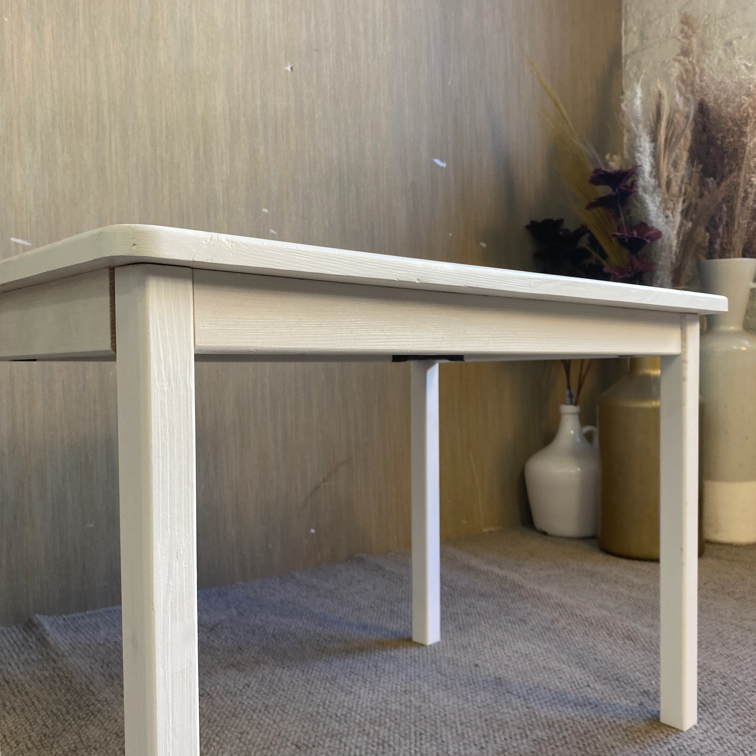 Beistelltisch Weiß Holztisch Tisch gebraucht - Image 5