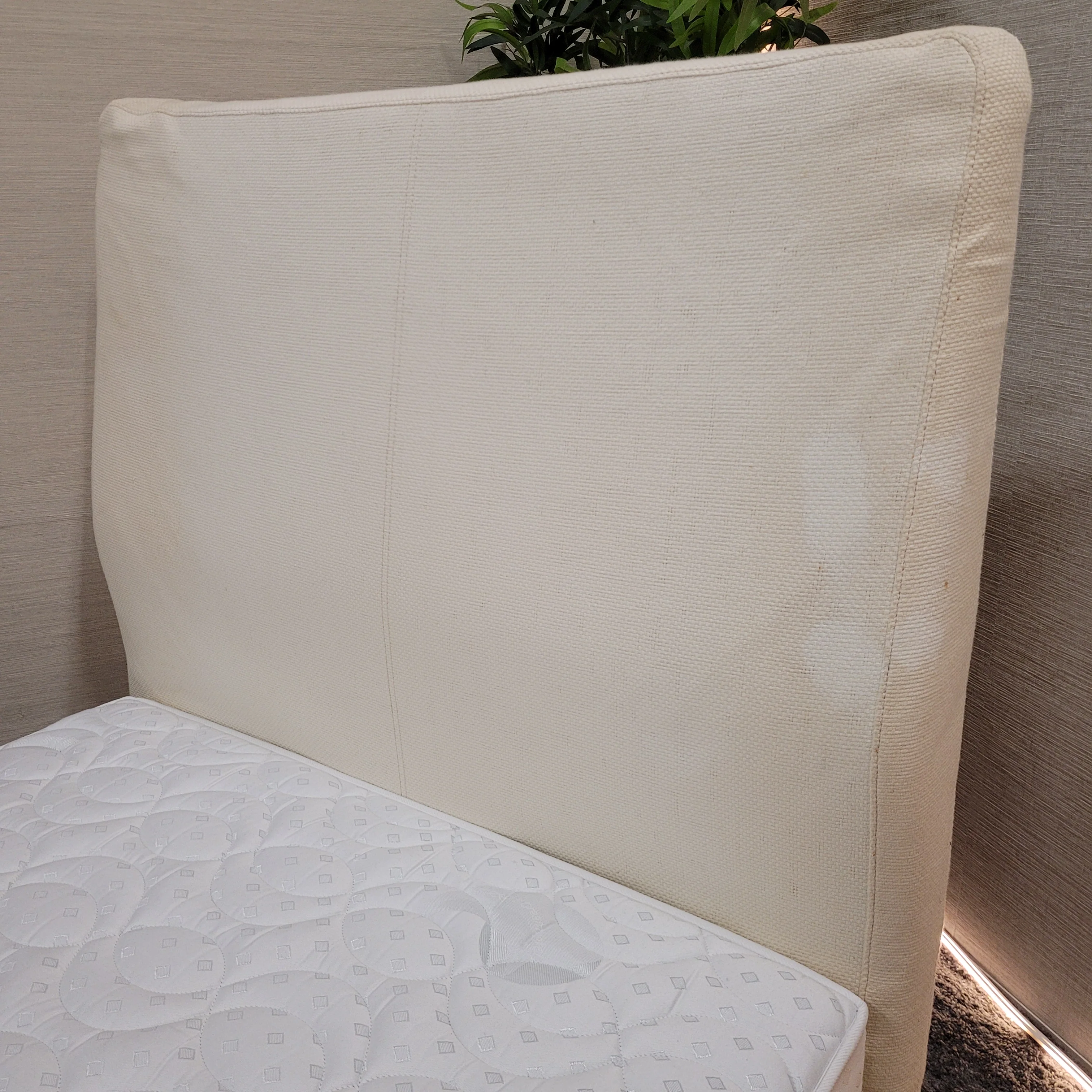 Einzelbett 100x200 mit Matratze Lattenrost Kopfteil - Bett gebraucht - Image 6
