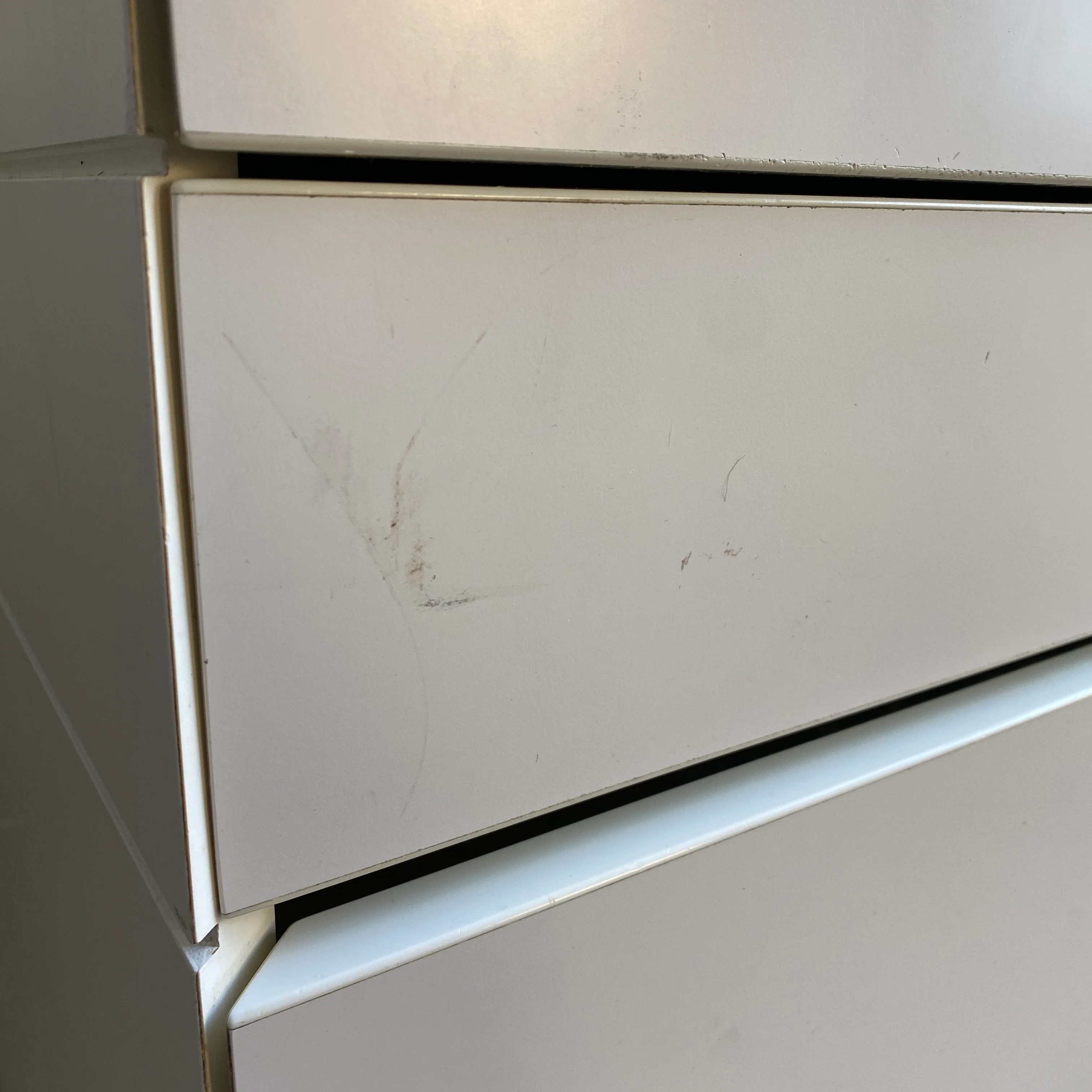 Blum Rollbarer Schrank Weiß 2 Schubladen gebraucht - Image 4