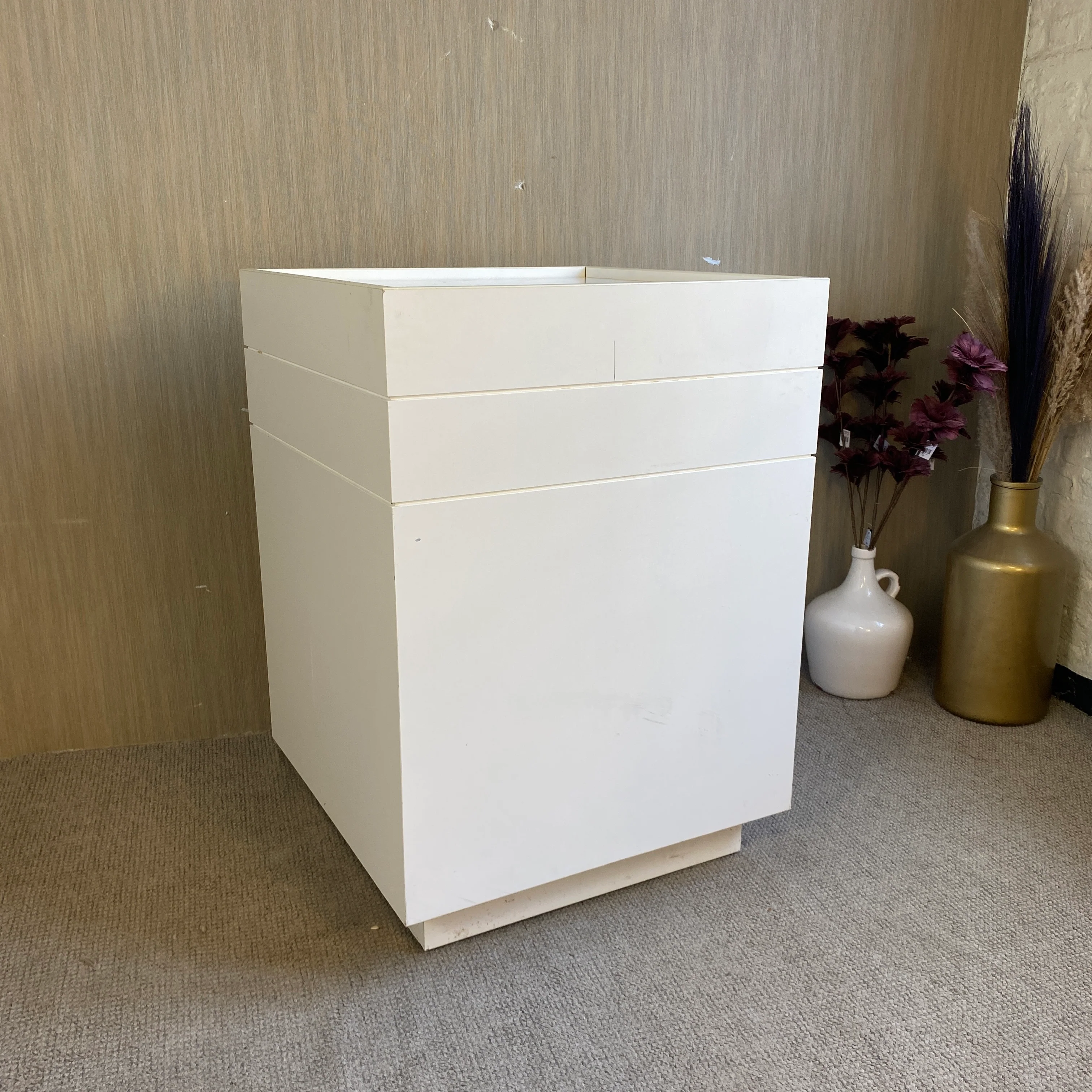 Blum Rollbarer Schrank Weiß 2 Schubladen gebraucht - Image 9