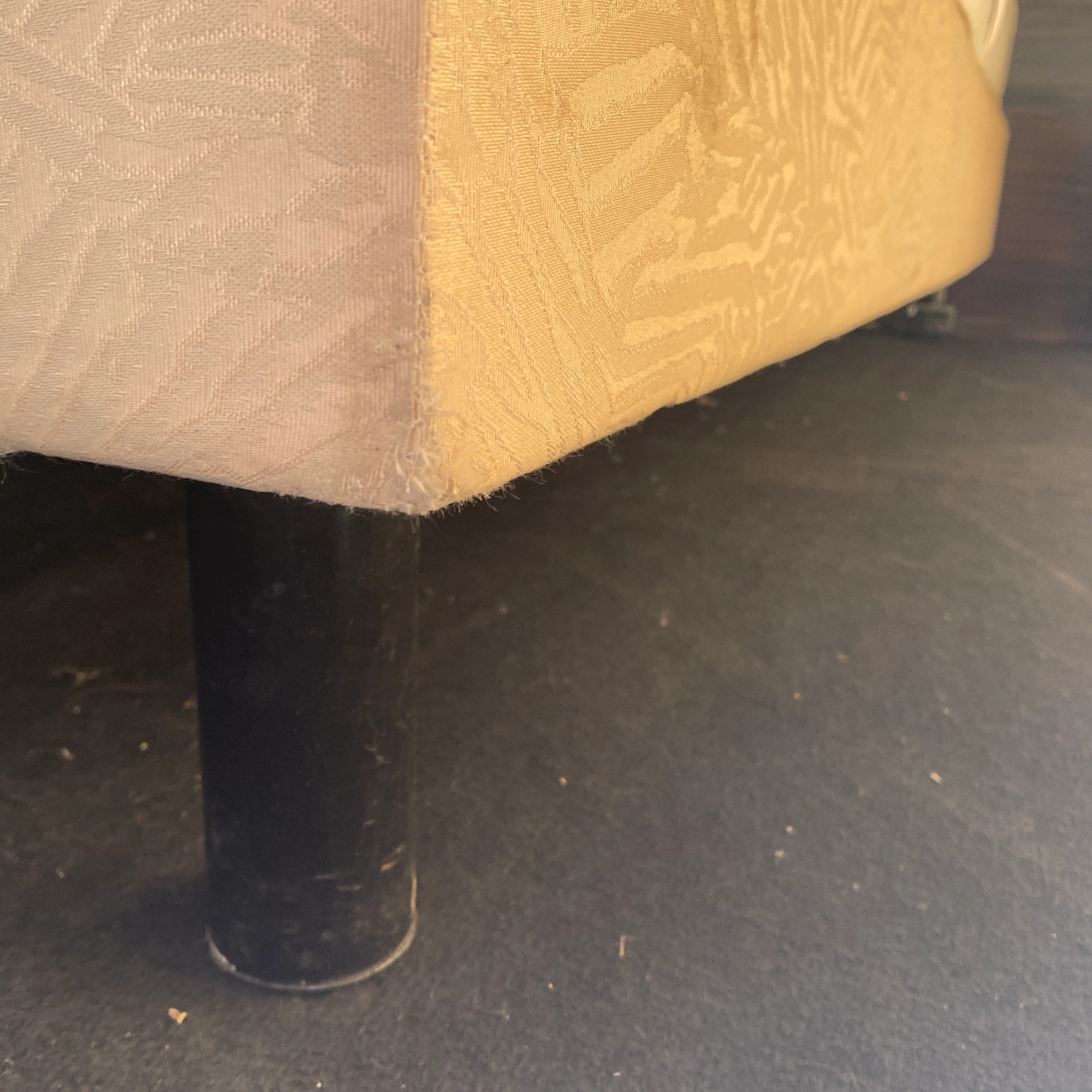 Boxspringbett 90x200 creme mit Matratze Bett gebraucht - Image 4