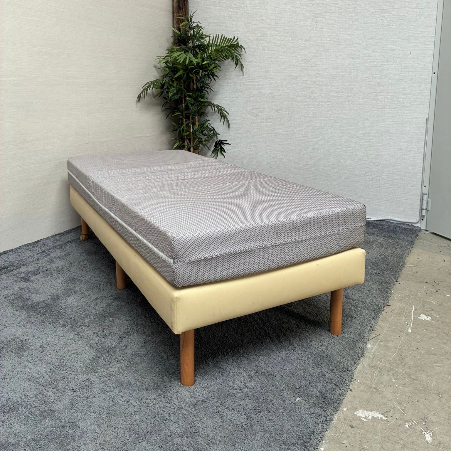Boxspringbett gebraucht 90x200 Kaltschaum Matratze Bett - Image 12