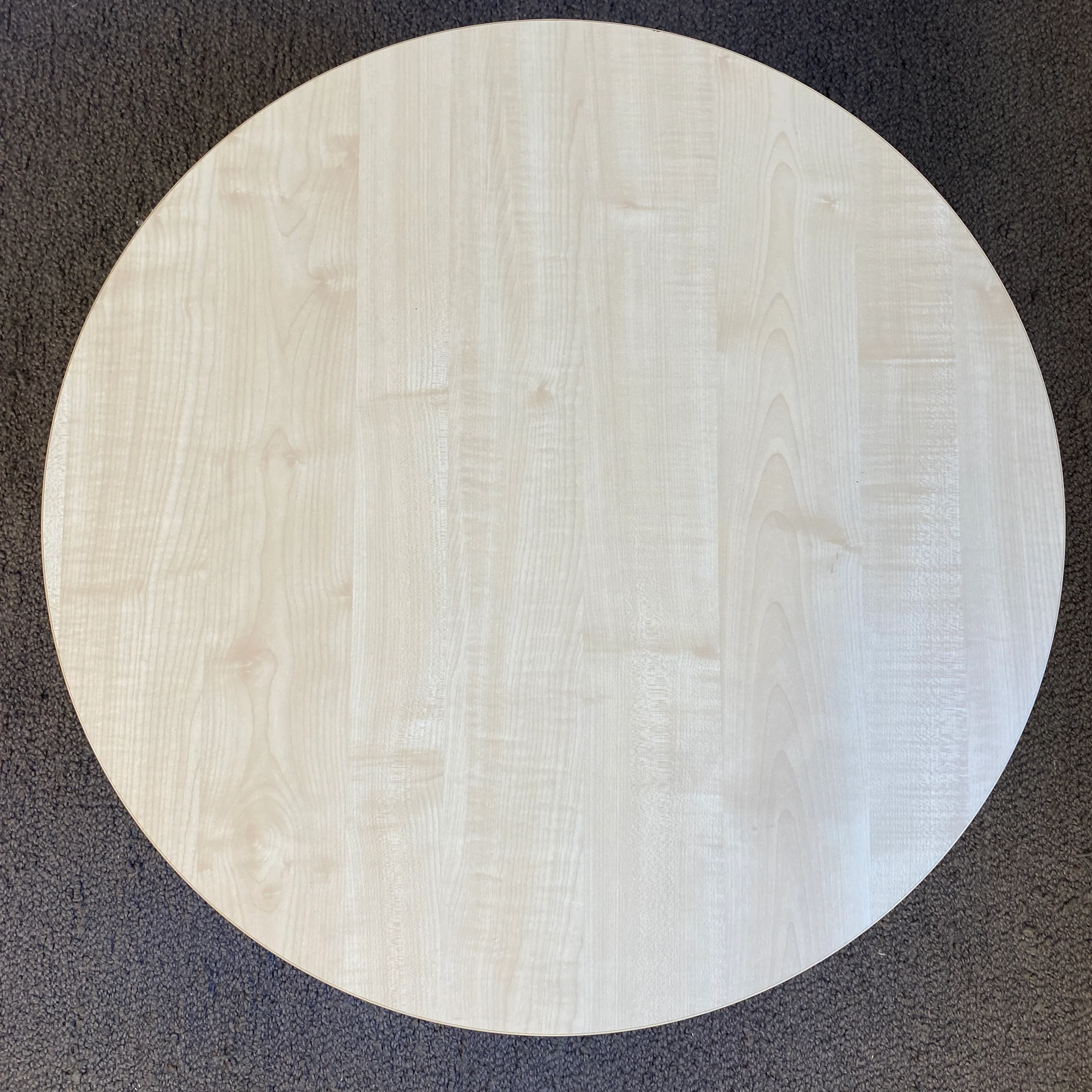 Couchtisch gebraucht Holz Buche hell 75cm rund Tisch - Image 5