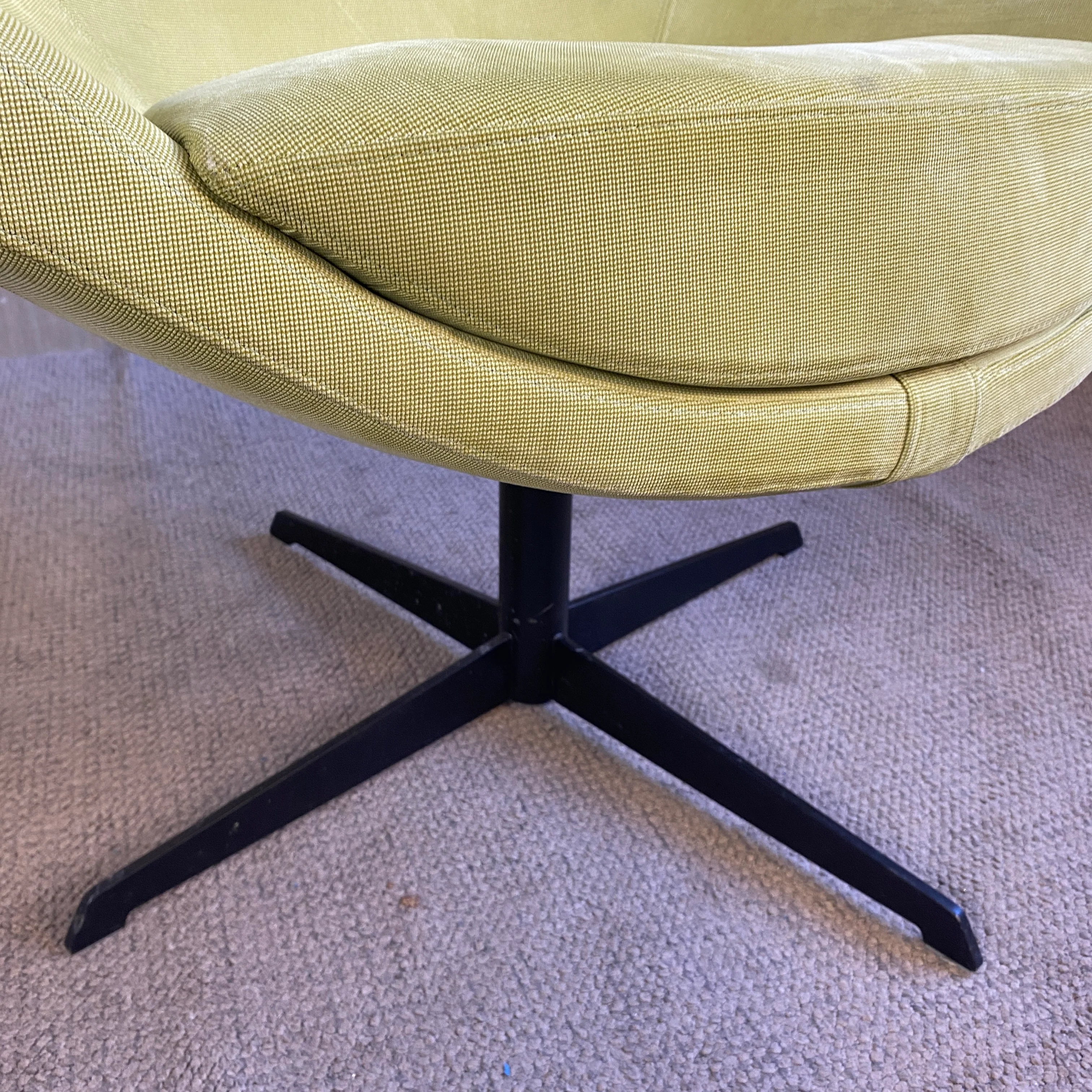 Designsessel Hellgrün Polster Drehsessel Sessel gebraucht - Image 7