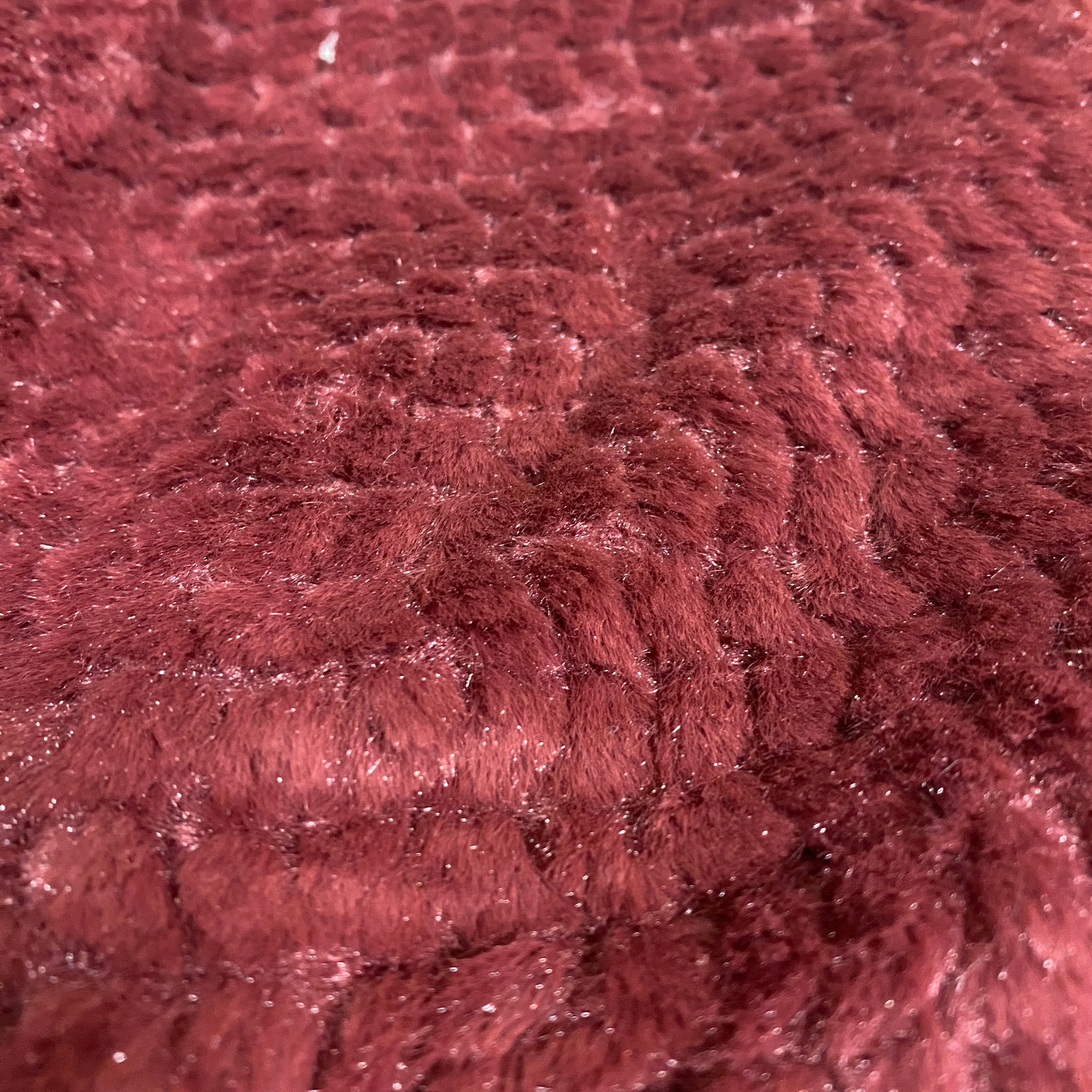 Kissenbezug Bordeaux Strukturiert 45x45 Neuware - Image 3