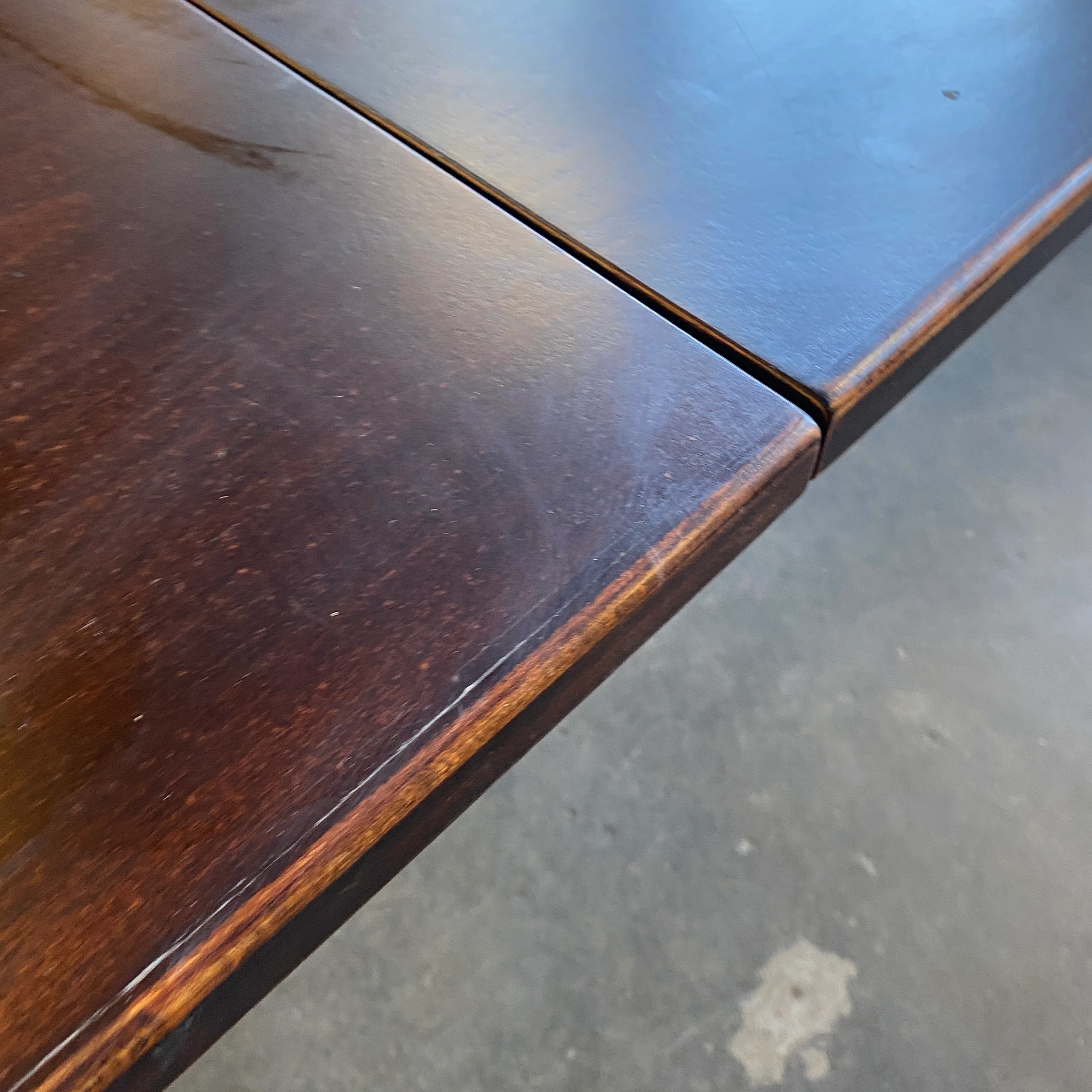 Esstisch Landhaus 420x80 Holz Weiß Braun Tisch gebraucht - Image 4