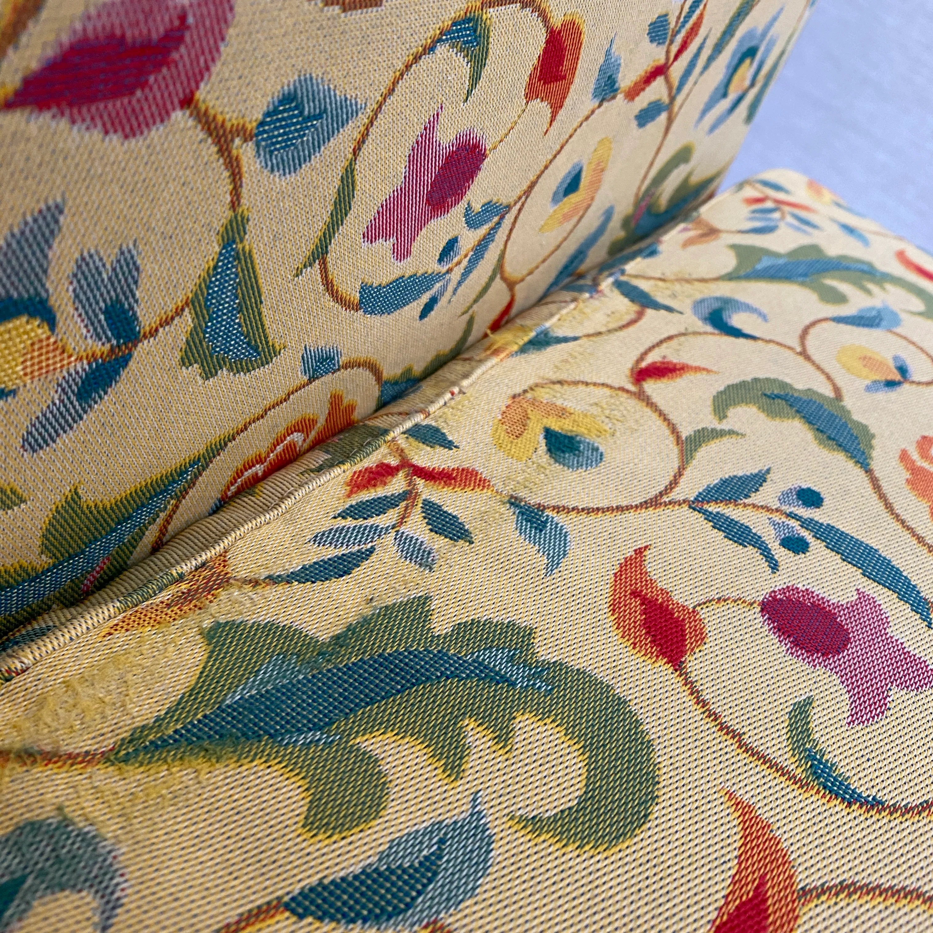 Gemütlicher Sessel mit floralem Retro-Design gebraucht - Image 3