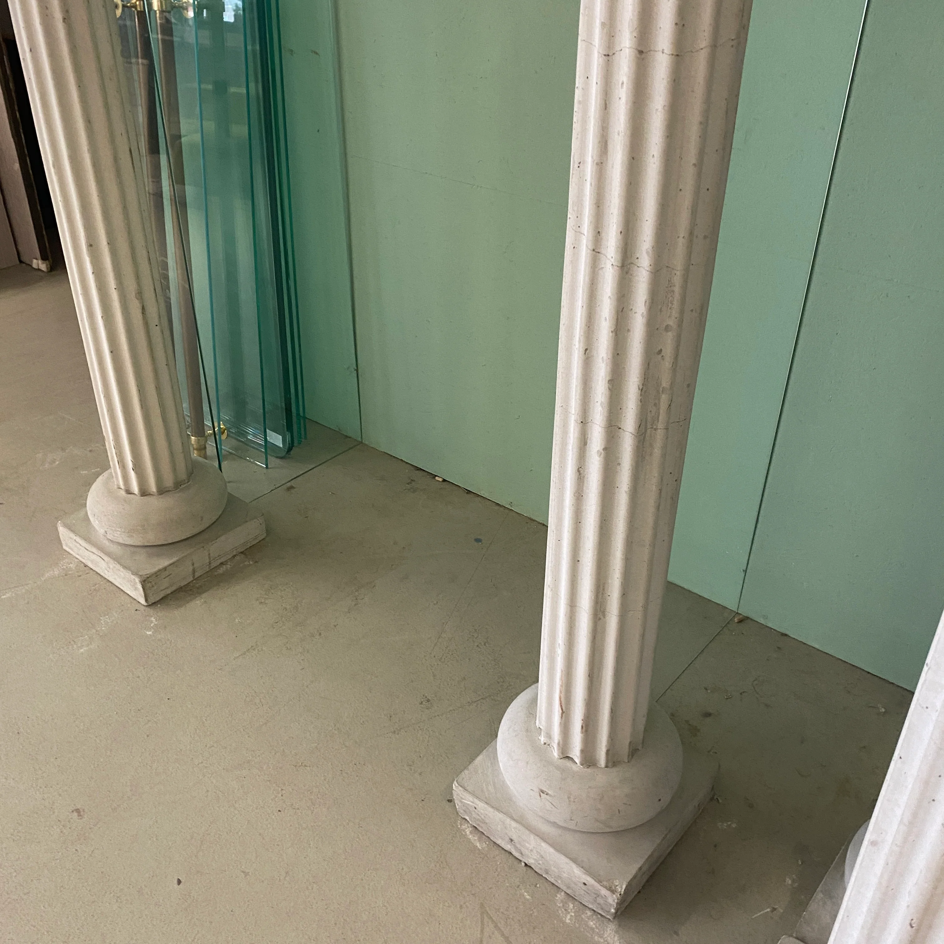 Designer Säulen Glas Flur Garderobe gebraucht - Image 3