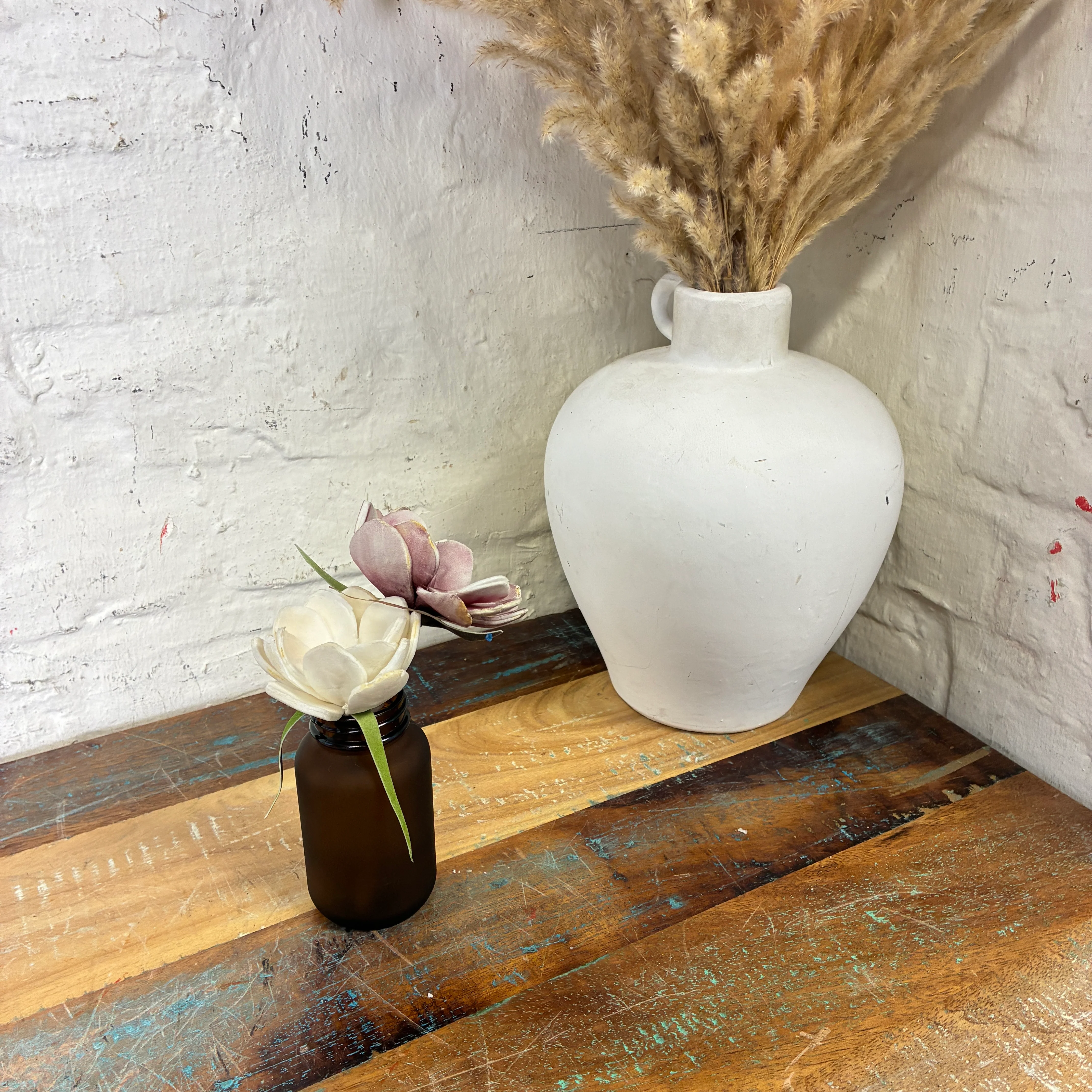 Glasflasche braun 120ml - Image 3