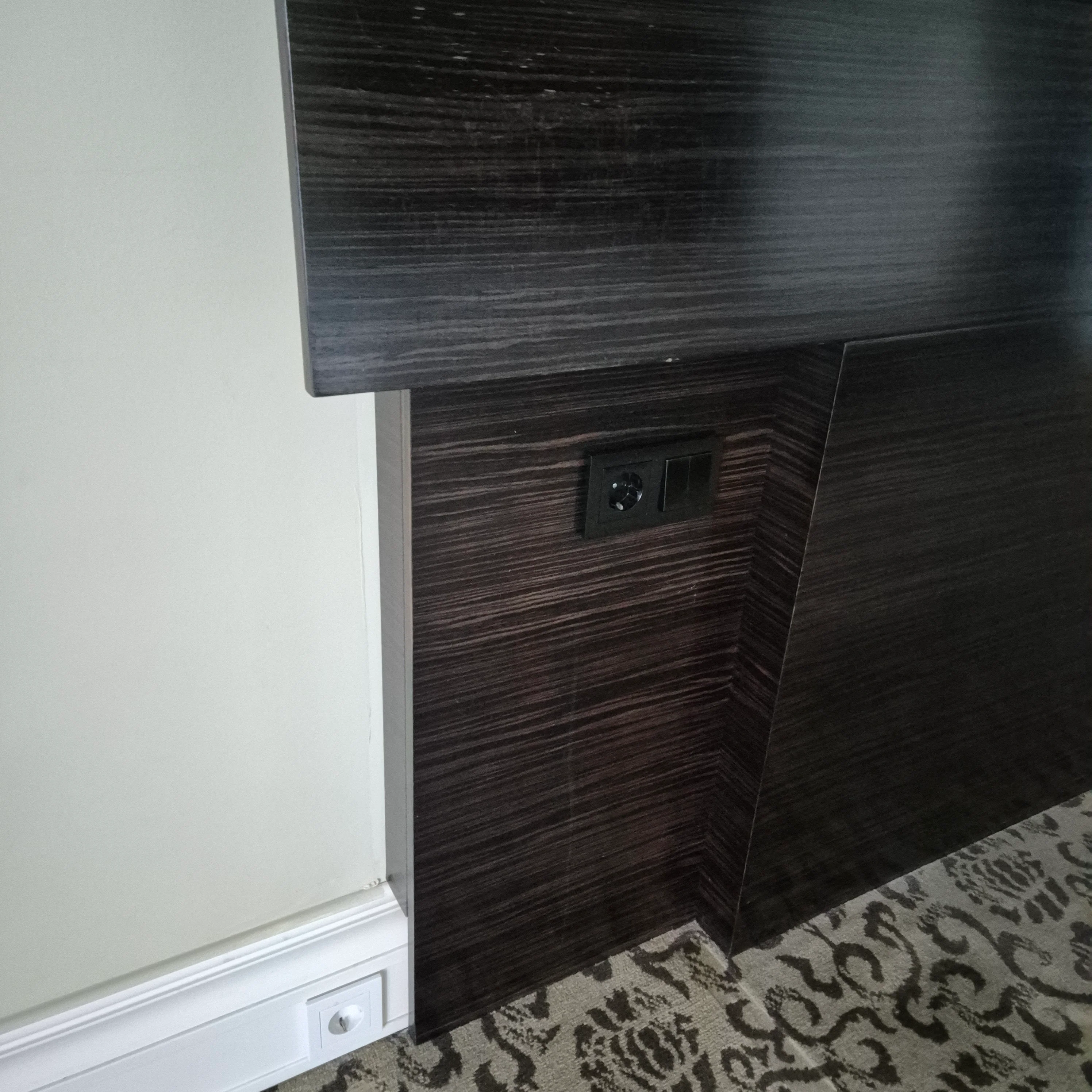 Kopfteil Headboard dunkel Atlantic Hotel Hamburg gebraucht 330cm schwer - Image 8