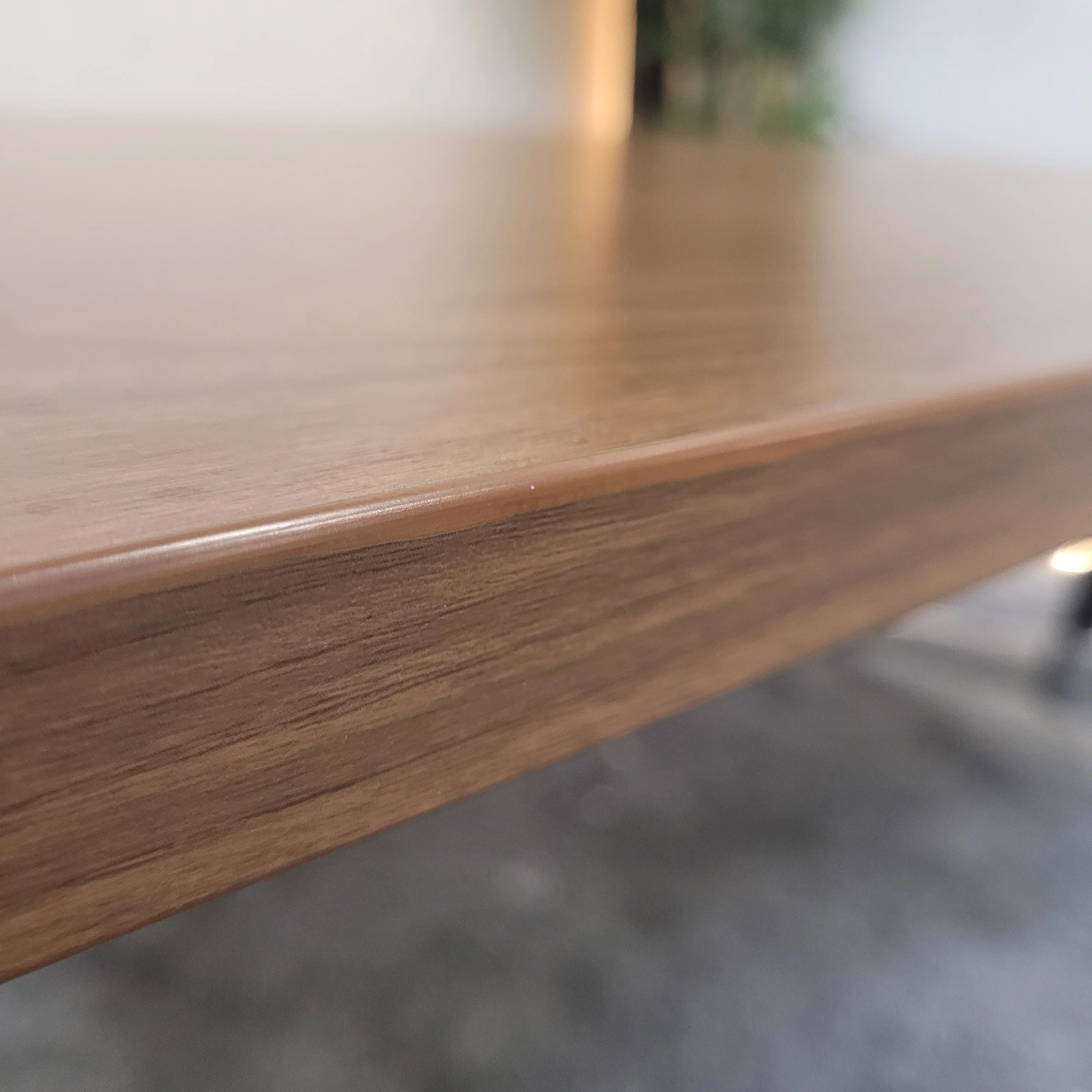 Schreibtisch Nussbaum Chrom - Tisch gebraucht - Image 7