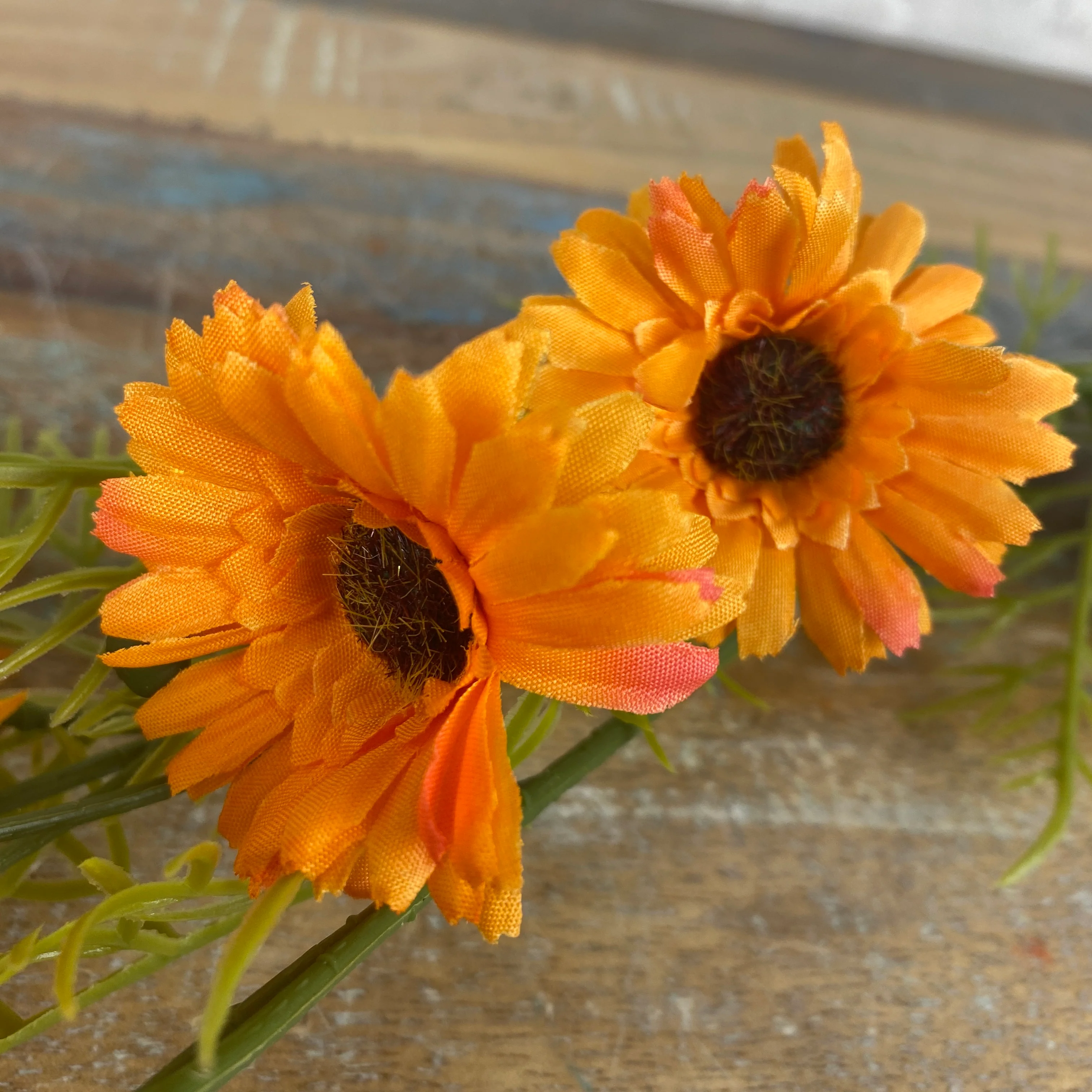 Cosmos Kunstblume orange 74cm Floral Deko Kunstpflanze - Image 3
