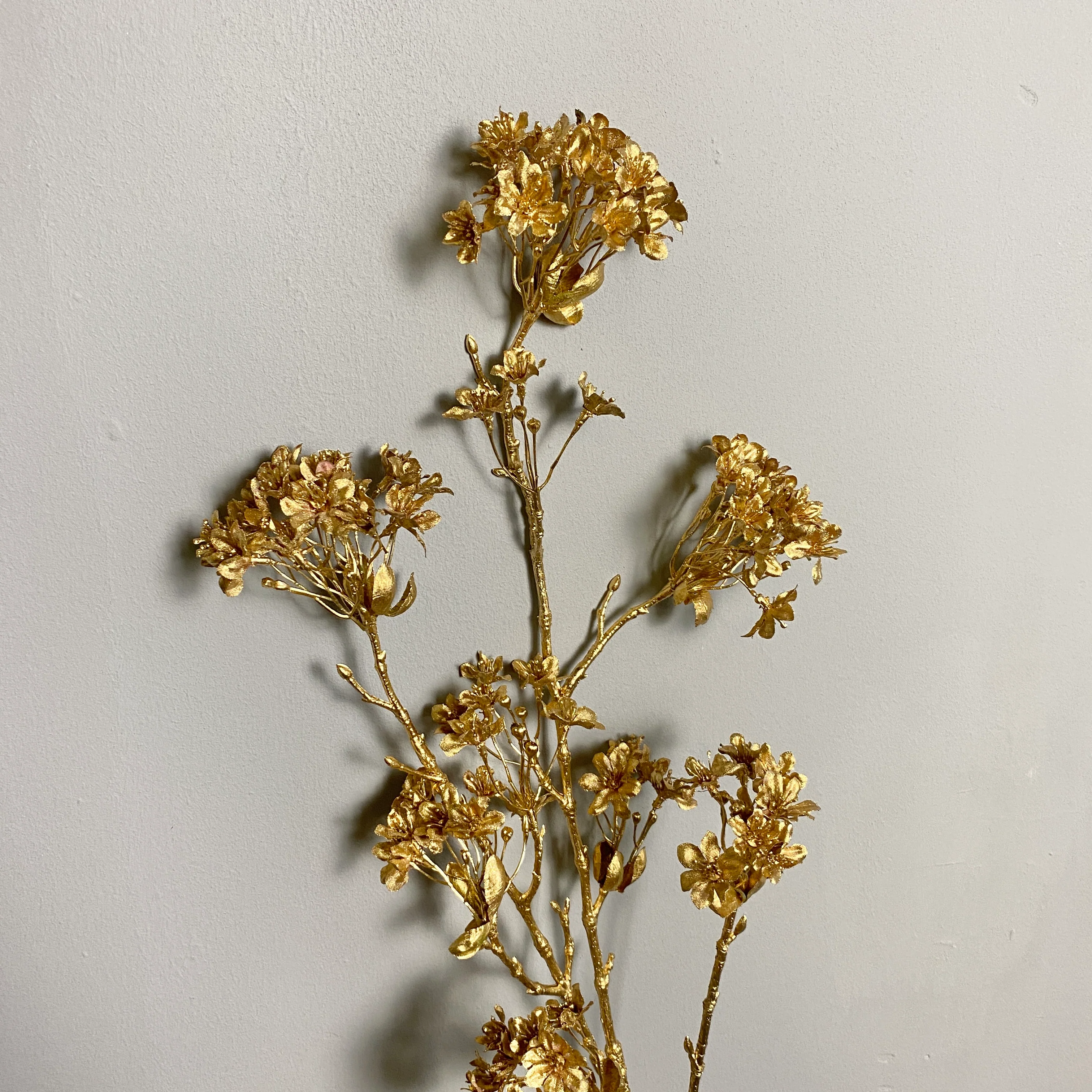 Künstliche Zweigblumen golden Pflanze Deko 120cm - Image 4