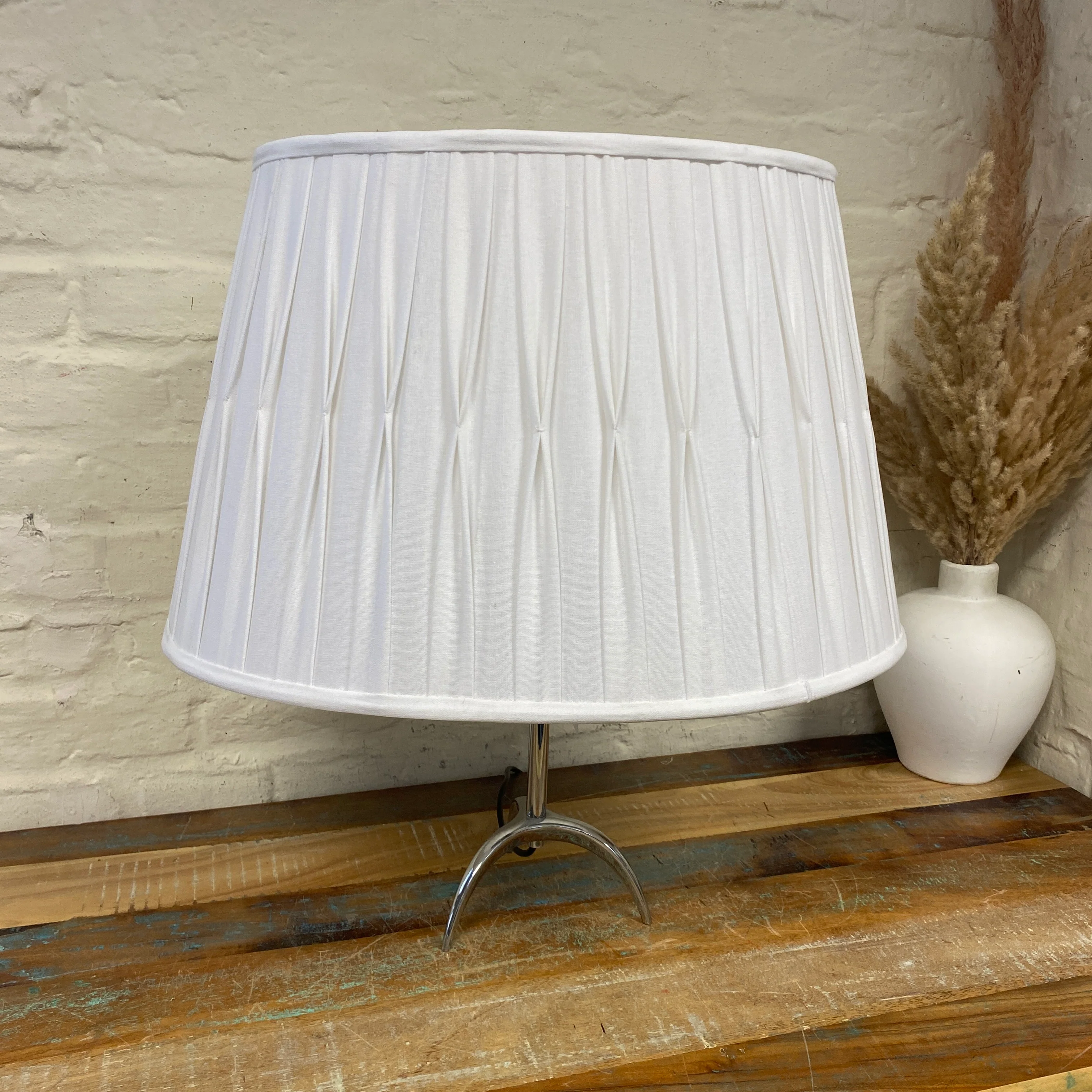 Lampenschirm Riva Oval weiß 54 cm - Image 4