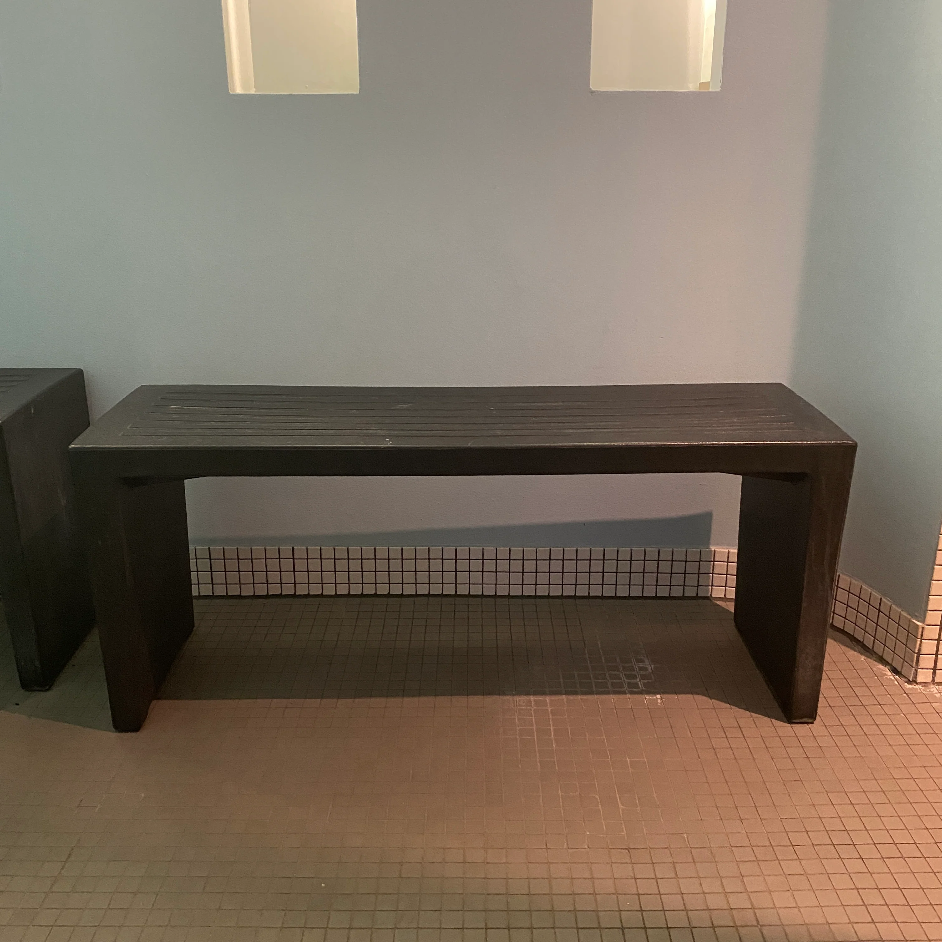 Serralunga Luna Bank gebraucht schwarz Kunststoff 140cm - Image 5