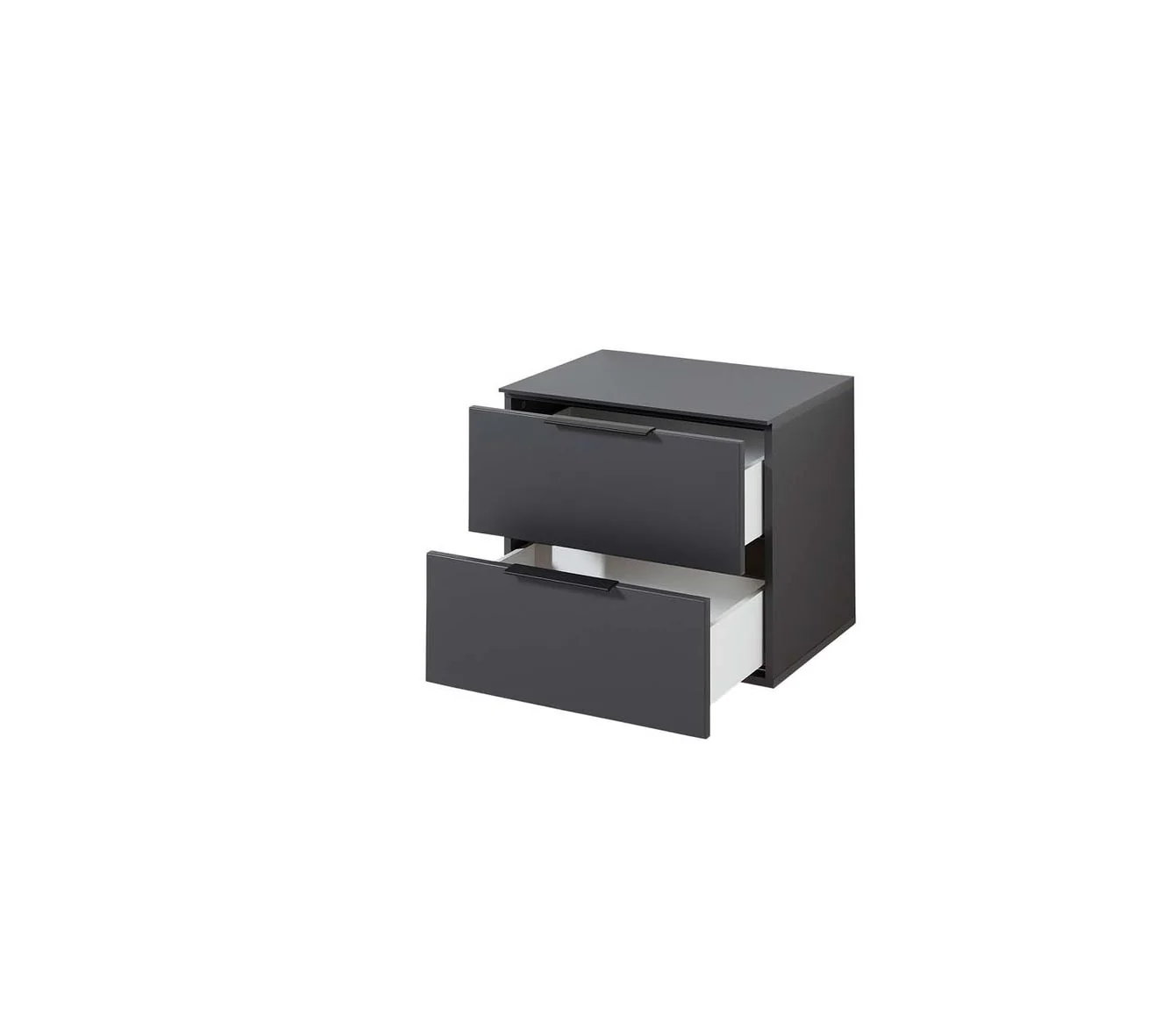 Mediana Unterteil Grau Element für TV Lowboard Schrank Schublade
