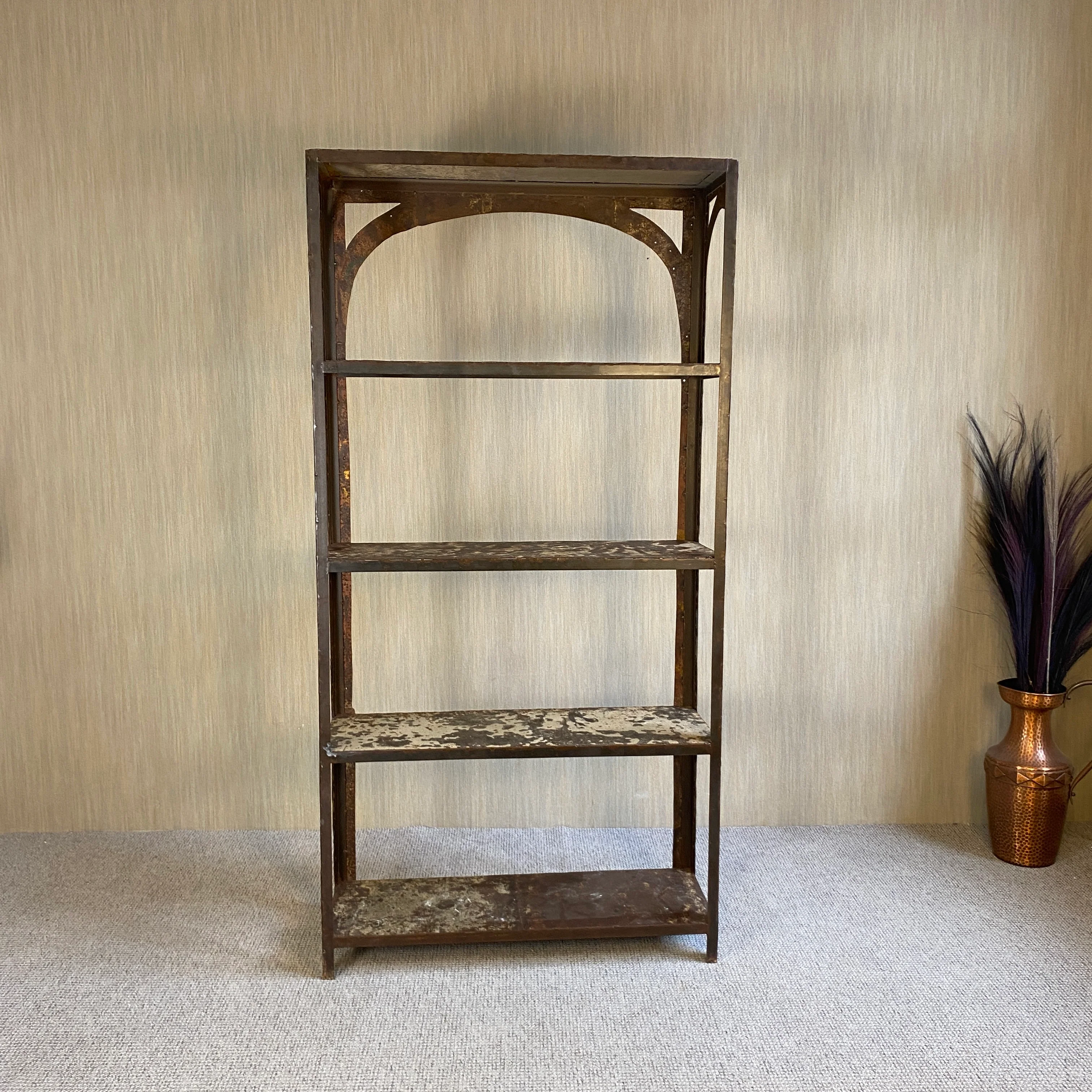 Metallregal Villa Lifestyle Industrial Regal braun - Image 2