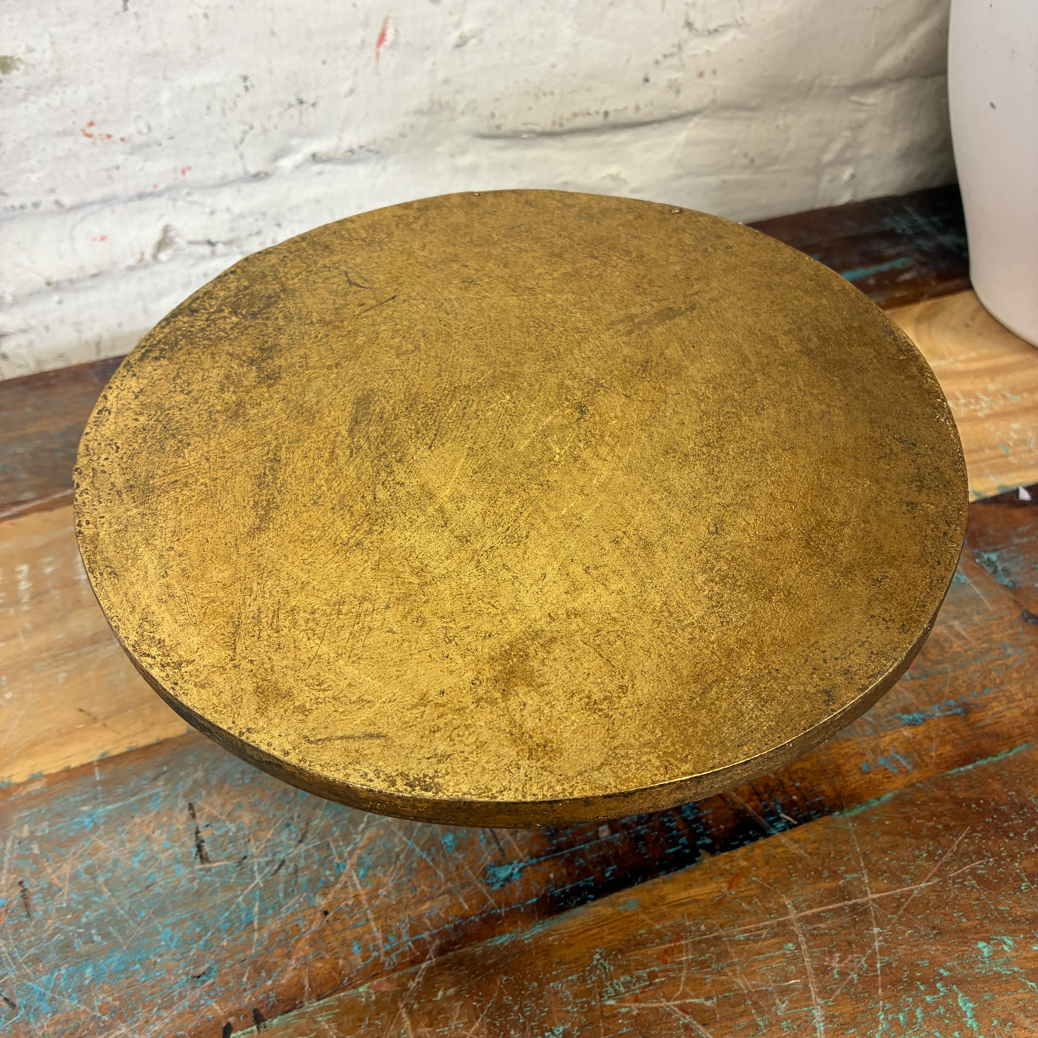 PTMD Kerzenhalter Miro Maus goldfarbig Kunststoff 20cm - Image 4
