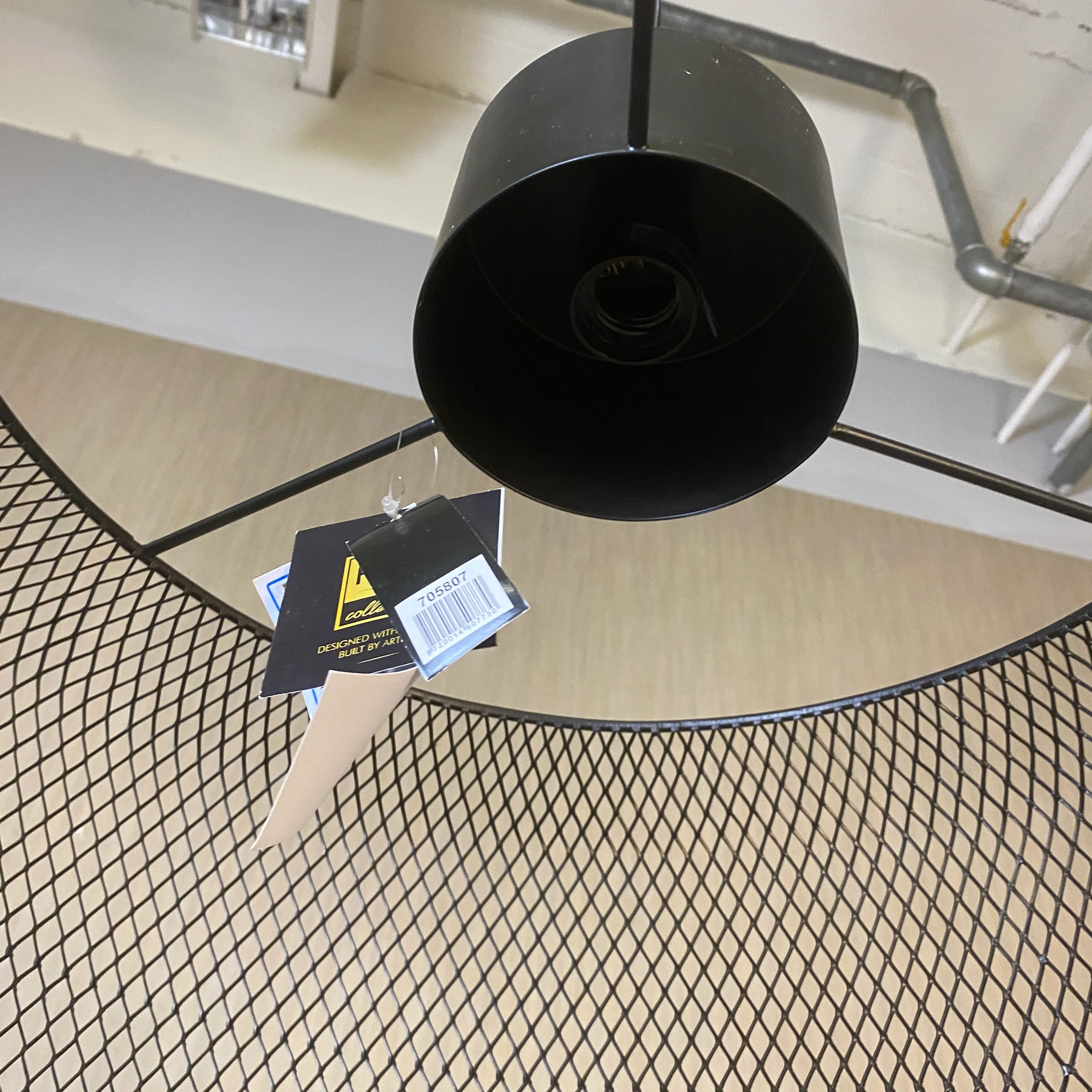 PTMD Moderne Deckenlampe mit Drahtschirm – Lampe - Image 4