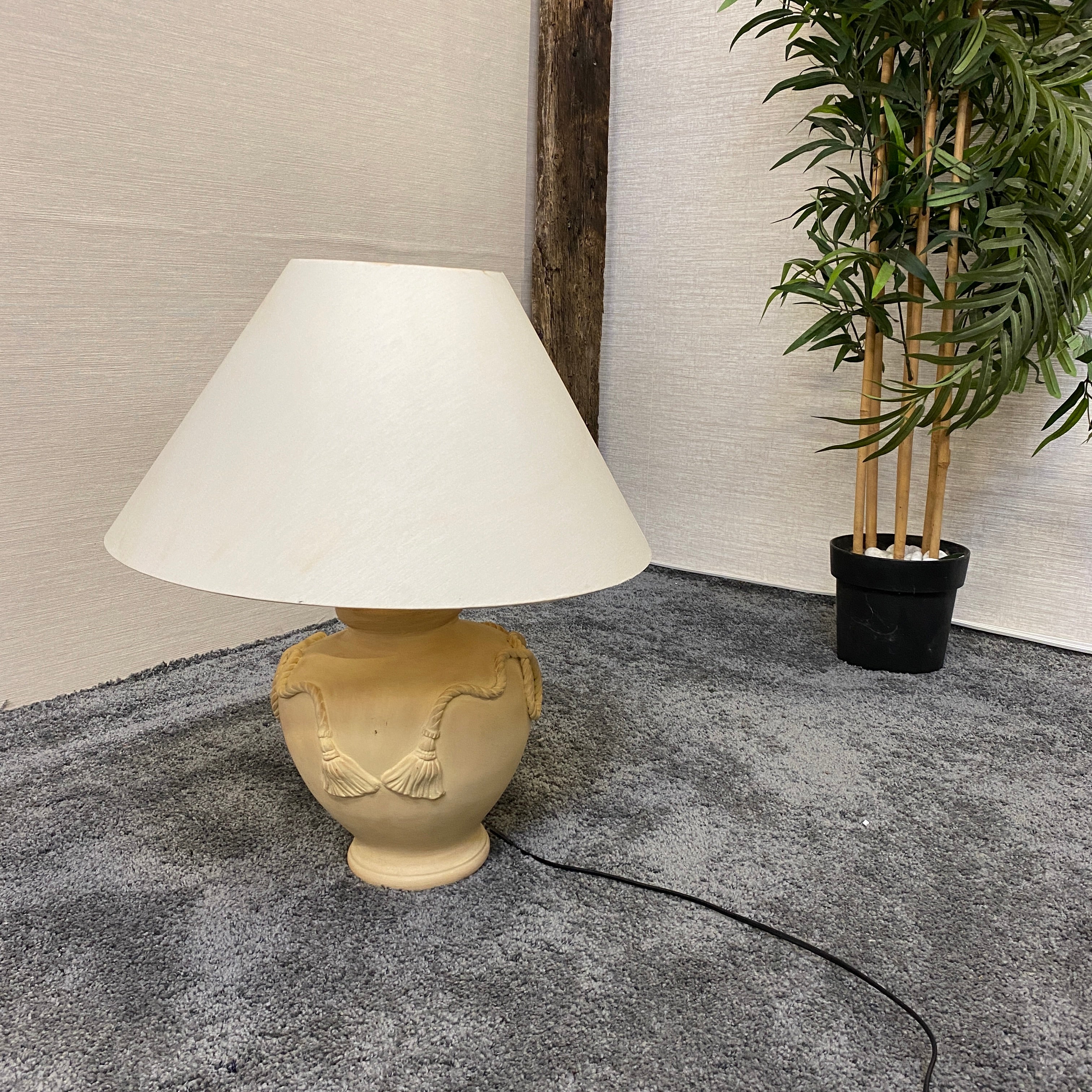 Tischlampe Keramik – Vintage Lampe gebraucht - Image 5