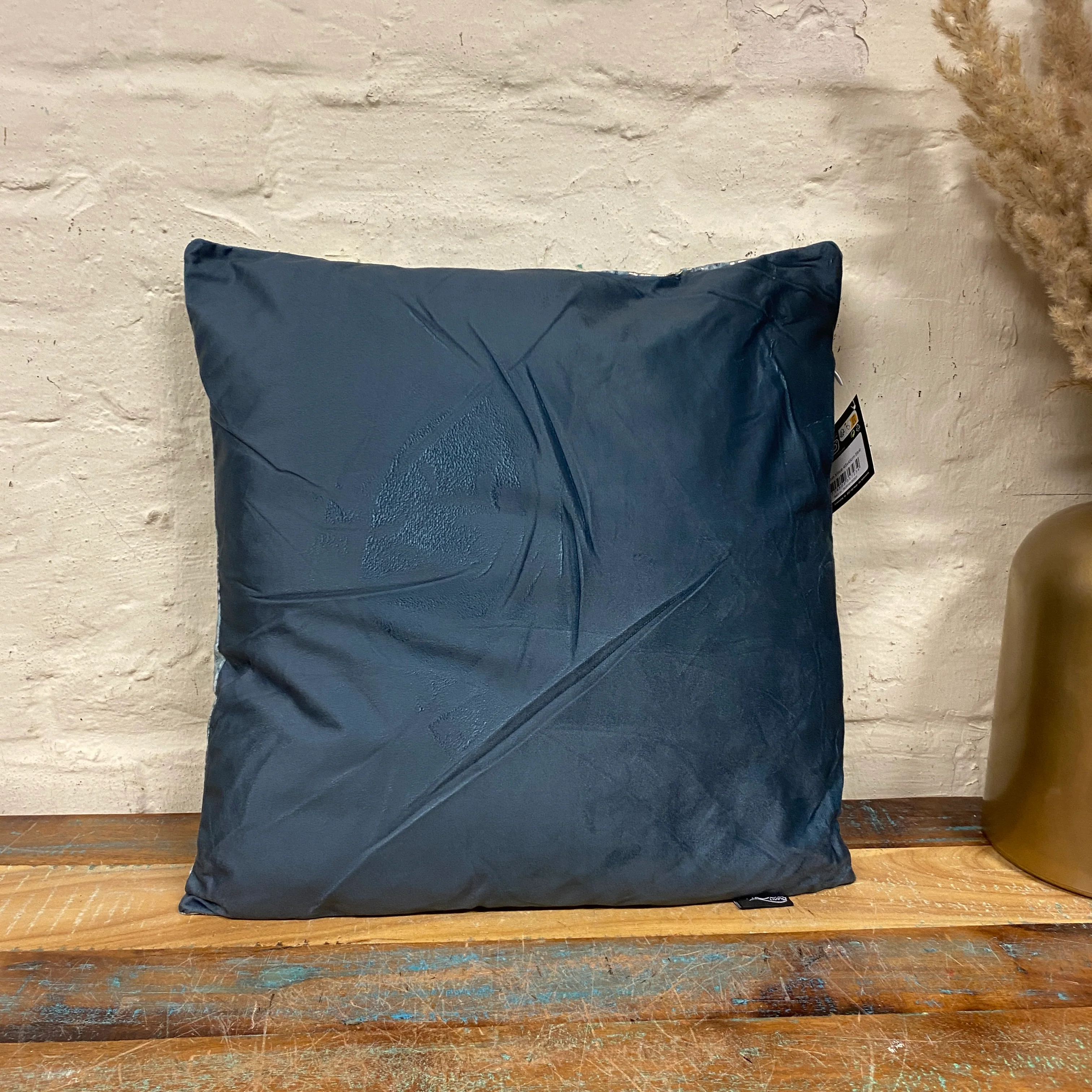 Unique Living Vince Zierkissen blau gold Marmor Dekokissen 45x45 Neuware - Image 7