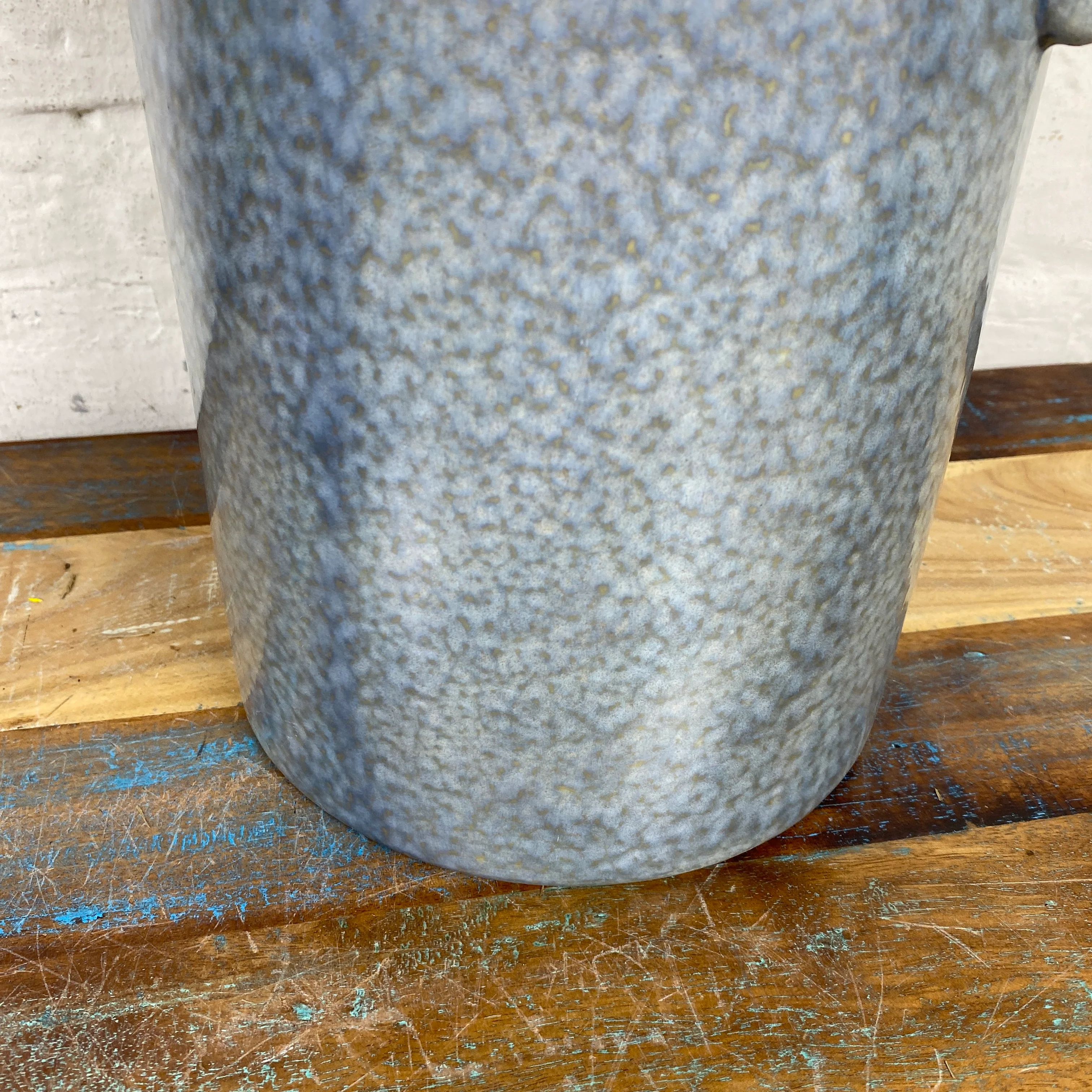 Vase grau Keramik Krug 36cm Deko Blumenvase - Image 4