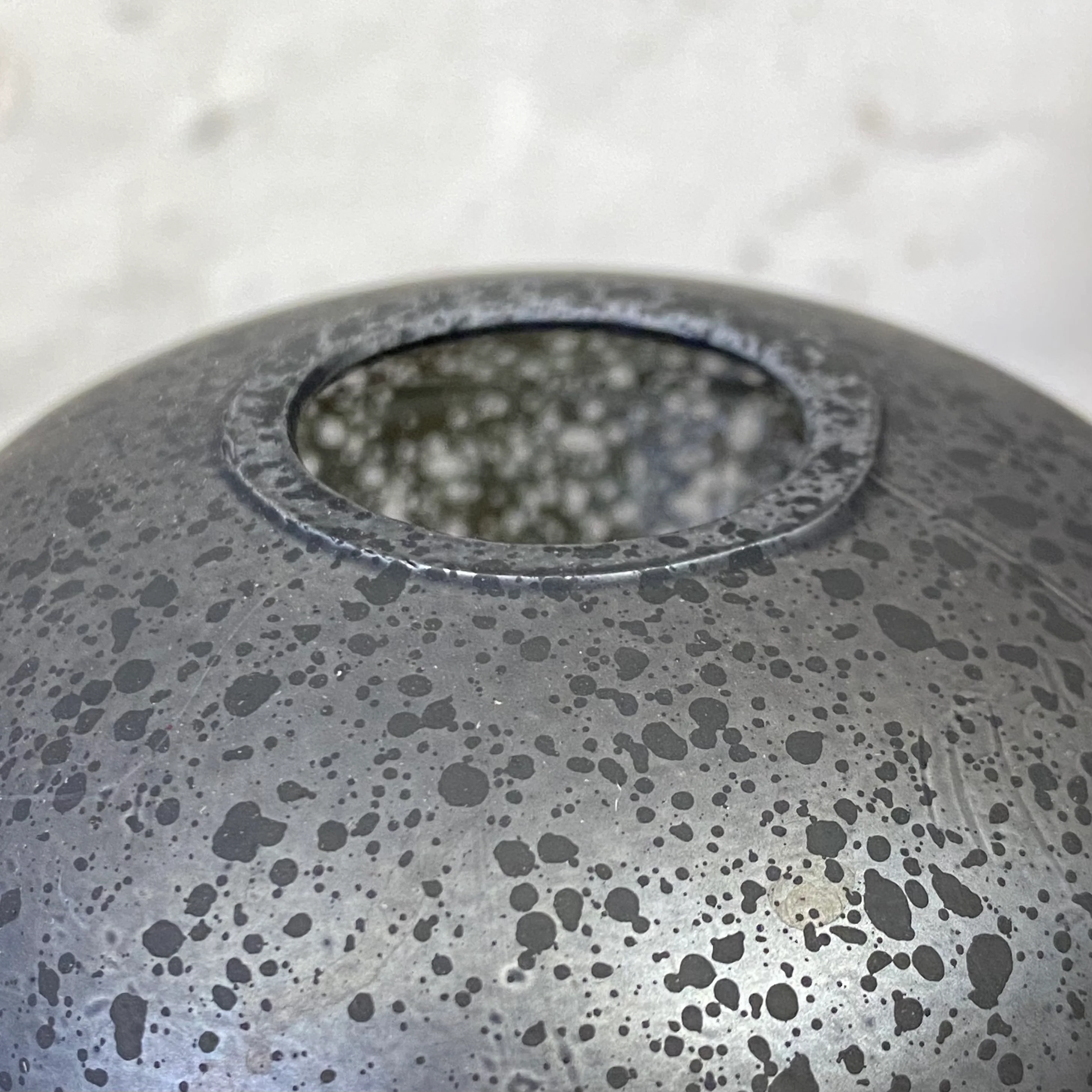 Vase Ted schwarz Glas 13cm - Image 4