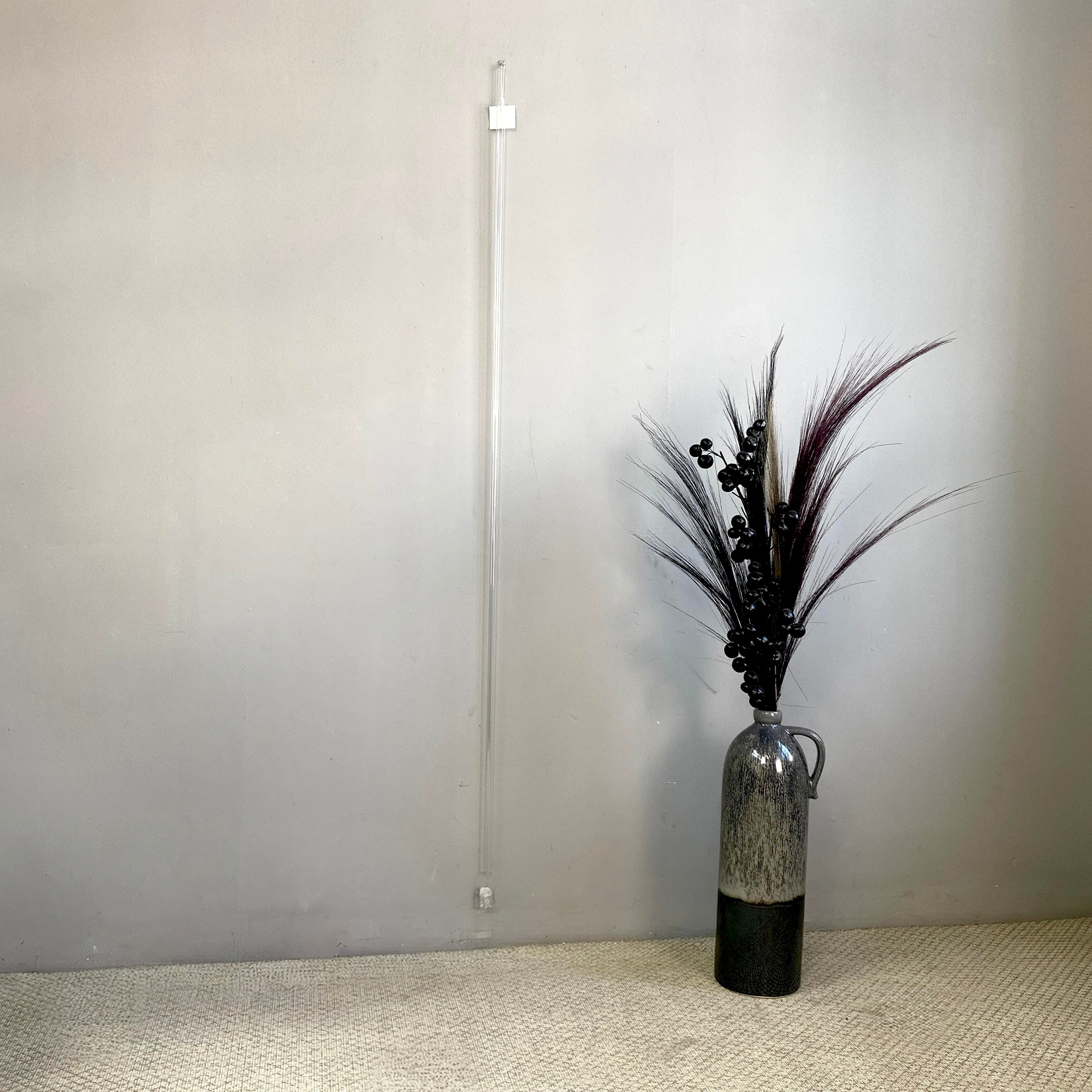 Zylinderröhre transparente Glas 150cm Deko Glasrohr - Image 5